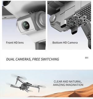 Drone HD wide-angle dual camera