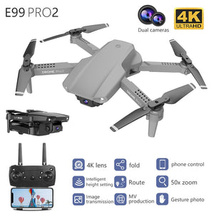 RC Mini Drone with 4K Double Camera